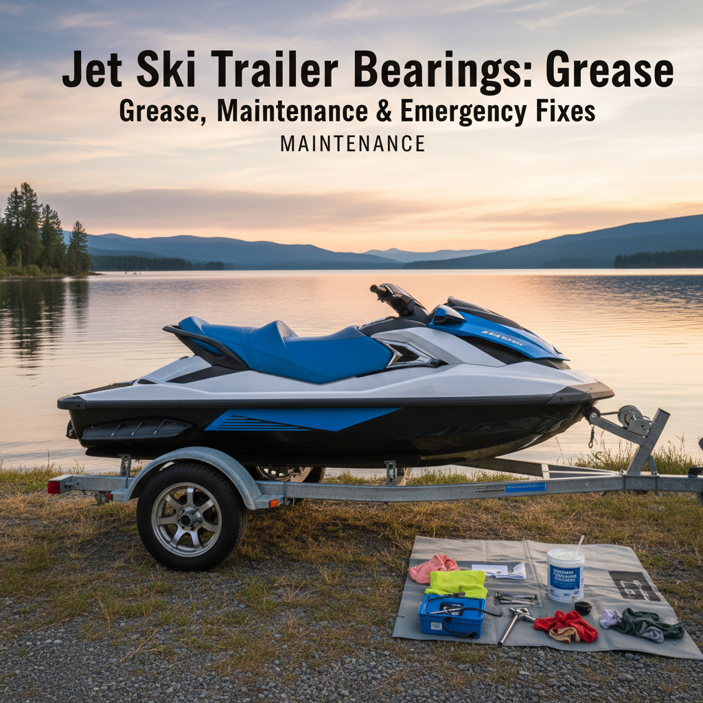 Jet Ski Trailer Bearings: Grease, Maintenance & Emergency Fixes