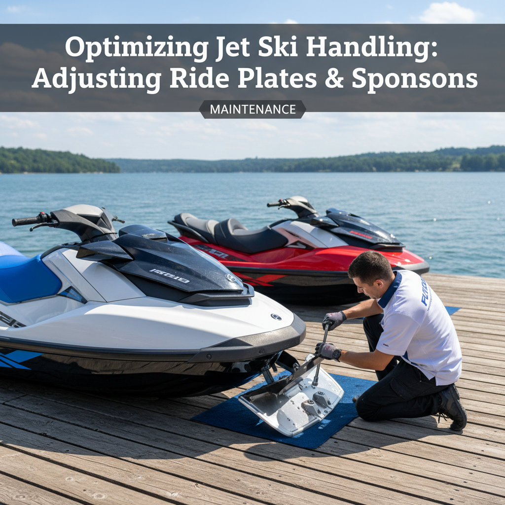 Optimizing Jet Ski Handling: Adjusting Ride Plates & Sponsons
