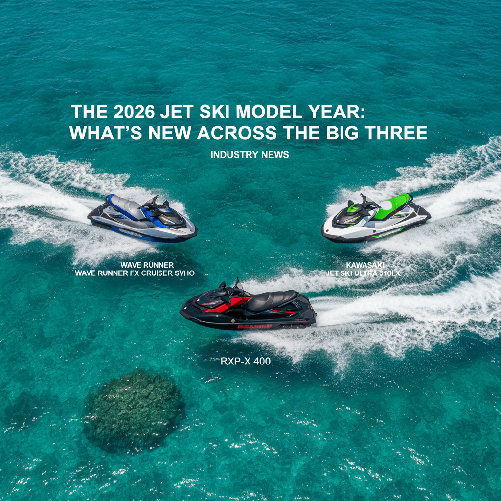 The 2026 Jet Ski Model Year: What's New Across the Big Three